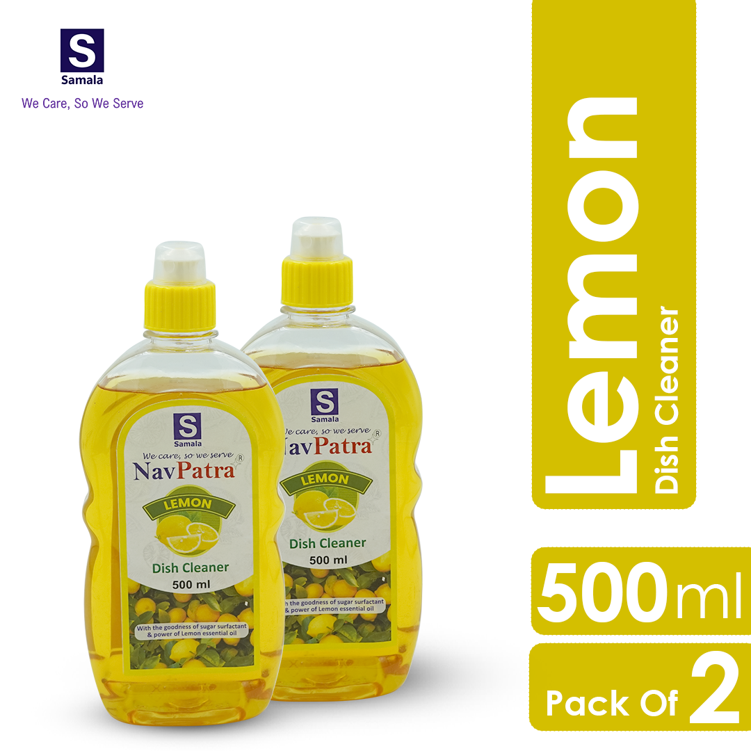 NavPatra Dish Cleaner Lemon 500*2ML Dish Cleaning Gel